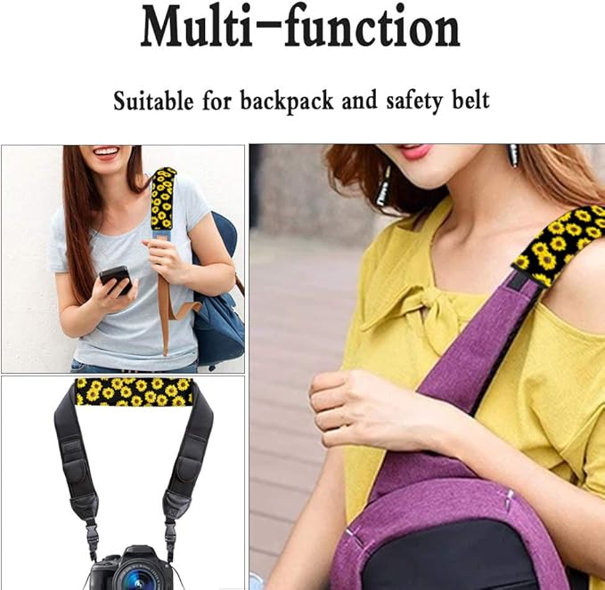 Biyejit Brown Cow Print Universal Car Seat Belt Pads Cover, Safety Seat Belt Comfortable Shoulder Pads for Adults and Children 2 Packs