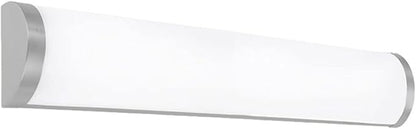 WAC Lighting, Fuse 27in LED Energy Star Bathroom Vanity & Wall Light 3000K in Brushed Nickel