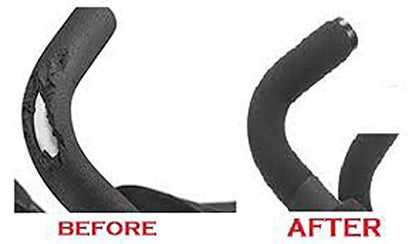 3 pc Cushion Shoulder Harness Pad Covers and Handlebar Covers Grips Slip On for BRITAX Baby Child Strollers and/or Car Seats Accessories Replacement Parts (Handlebar Grips Only)