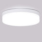 DLLT 12W LED Flush Mount Ceiling Light, 4.72" Flat Modern Round Lighting Fixture, 100W Equivalent White Ceiling Lamp for Closet/Bathroom/Hallway/Porch/Laundry Room, 6000K Cool White, Non-Dimmable