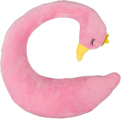 Car Travel Pillow for Kids Car Seat Pillow Cute Cartoon Travel Pillow Cushion Breathable Head and Body Support Pillow for Sleeping Travel Neck Rest Car Seat Pillow Long Journey&Road Trip