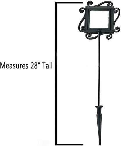 GiftsForYouNow Personalized Loyal Friend Pet Memorial Wrought Iron Garden Stake, 28 x 8.5 Inches