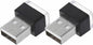 ICBEAMER USB Interface Miniature Night Light 1-Pack (Blue) | Universal Plug-in LED for Car Interior and Trunk Ambient Atmosphere
