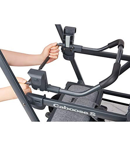 Joovy Caboose S Car Seat Adapter, Compatible with select Graco/Chicco Car Seats
