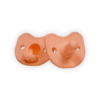 Kids Heroes Baby Pacifiers 0-6 Months, Orthodontic Pacifier Newborn, One-Piece Silicone Pacifier, BPA Free, 2 Pack