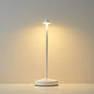 Cordless Table Lamps,Rechargeable Led Touch Bar Lamp, Portable Battery Desk Lamp,2 Level Brightness Dimmable Night Light,Minimalist Design, for Living Room/Restaurant/Couple Dinner/(White)