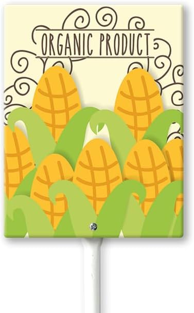 Eveokoki Aluminum Seed & Plant Labels - Plant Markes for Seedlings-Plant Tags for Pots - Garden Signs for Vegetable - Durable Markers for Plants Outdoor Waterproof - Garden Decor for Farmhouse