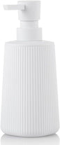 Small Soap Dispenser for Bathroom and Kitchen, Modern Farmhouse Striped Style