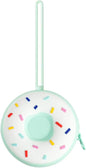 Baby Pacifier Holder Case – BPA-Free Silicone Donut Design | Travel Pacifier Case for Diaper Bag Essentials