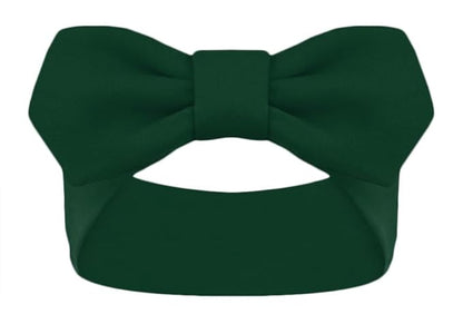 Creative Knitwear Minot State Beavers Infant Girls Hunter Solid Hair Knot Headband Embroidered Logo - Size Newborn - 4T