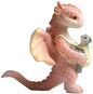 Garden Dragon Figurine- Mother Daughter Dragon