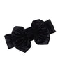 Baby Bronzing Turban Headband Metallic Messy Headwarp Shiny Metallic Gold Hair Band BBG38 (Black)