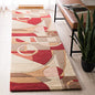 SAFAVIEH Rodeo Drive Collection Runner Rug - 2'6" x 8', Beige & Multi, Handmade Mid-Century Modern Abstract Wool, Ideal for High Traffic Areas in Living Room, Bedroom (RD845A) - color: Beige/Multi, size: 2'6" x 8' (Runner)