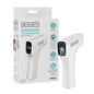 Dr. Talbot's Easy Handle Non-Contact Infrared Thermometer with Led Screen, Fever Warning Indicator, Accurate 1 S Reading for Baby, Kids, & Adults, White