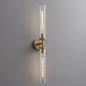 30 inch Bathroom Sconce Hardwired, Modern Bathroom Wall Sconce 2 Lights Vantiy Sconce Bathroom Vanity Light,Brass Sconce for Mirror, Living Room, Bedroom, Hallway (E26 Bulb Included)