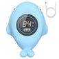 BabyElf Rechargeable Baby Bath Thermometer – Digital Water Thermometer with Safe Temperature Alert, Fast & Accurate Reading for Newborn Infant Toddler, Floating Bath Toy