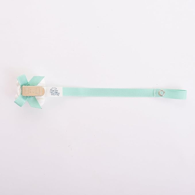 Baby Buddy Pacifier Clip Holder, Newborn Essential with Universal Fit for All Binky and Teether Brands, Ages 4+ Months, Yellow, 2 Pack