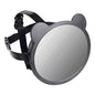 Apramo Baby Rear Facing Mirror with Ears - Black