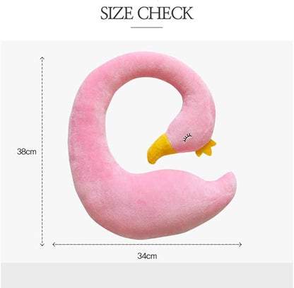 Car Travel Pillow for Kids Car Seat Pillow Cute Cartoon Travel Pillow Cushion Breathable Head and Body Support Pillow for Sleeping Travel Neck Rest Car Seat Pillow Long Journey&Road Trip