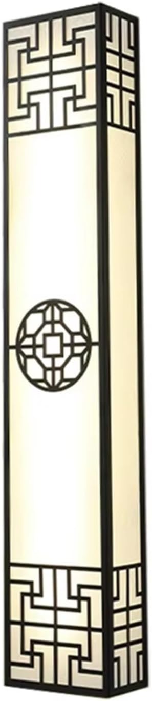 Chinese Style Bedroom Wall Lamp Strip Shaped Zen Background Wall Bedside Lamp Living Room,Ideal for Bedroom