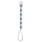 Ali+Oli Silicone Pacifier Clip for Baby (Thin Iron) 100% Food-Grade BPA Free Newborn Pacifier Holder Infant Binky Clip for Baby Boy or Girl