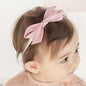 Baby Girls Cute Lace Bow Headband Soft Cotton Elastic Hair Accessories for Toddlers Newborns Ideal for Birthdays Baby Shower Photoshoots Special Occasions