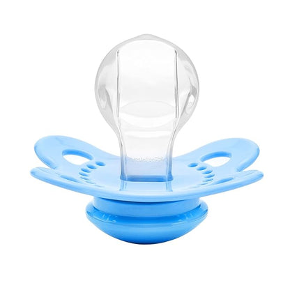 LittleForBig Bigshield Generation-3 Big Sized Pacifier 3 Paci Pack - Pink, Blue, Purple