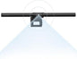 Monitor Light Bar (Black) - Ultrawide Lighting, Motion Sensor, Adjustable Brightness/Color Temperature,Eye-Care USB Monitor Lamp, No Glare,Monitor Accessory