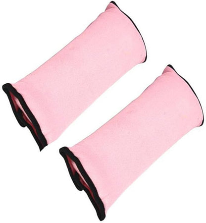 Kids Seatbelt Pillow 2 Packs, Universal Car Seat Belt Pillow Seatbelt Protector Soft Cushion Shoulder Covers Pad Headrest Neck Support Kids for Children and Adult (Pink)