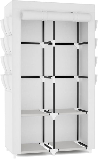 Portable Closet for Hanging Clothes, Portable Wardrobe Closet