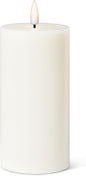 Abbott Collection Wax LED Flameless Pillar Candle - Sand (3x6 H)