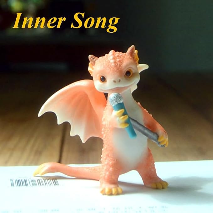 Garden Dragon Figurine- Mother Daughter Dragon