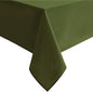 Hiasan Olive Green Tablecloth for Rectangle Tables - Waterproof Washable Polyester Fabric Table Cloth for Buffect Dining Birthday Party Wedding, 54 x 120 Inch
