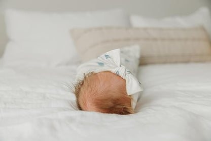Copper Pearl Baby Bows: Stylish Headbands for Baby Girls, Premium Soft and Stretchy Baby Headbands, Perfect for Newborns, Trendy Designs - Dream