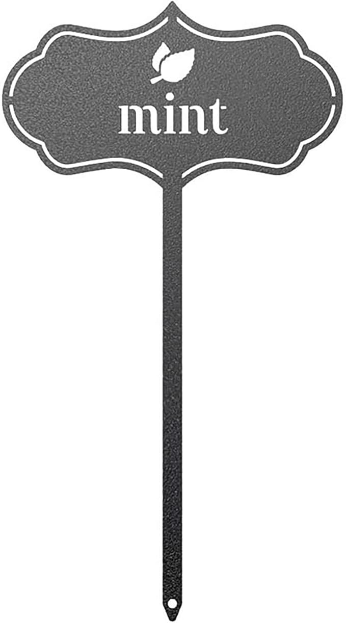 RealSteel - Seed & Plant Markers - Indoor/Outdoor Herb Garden Stakes - Elegant Fruit/Vegetable Seed Labels - Durable Plant Tags for Pots - Classy Design for Farmhouse/Greenhouse (Cucumber)