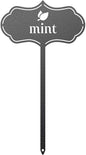 RealSteel - Seed & Plant Markers - Indoor/Outdoor Herb Garden Stakes - Elegant Fruit/Vegetable Seed Labels - Durable Plant Tags for Pots - Classy Design for Farmhouse/Greenhouse (Cucumber)