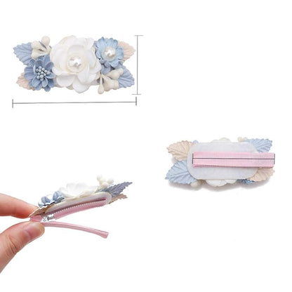 Flower Hair Clip BFNAAgirl Baby Girl Hair Bows Exquisite Hair Accessories Alligator Clips for Infants Toddlers Teen Kids Gift 6pcs/set
