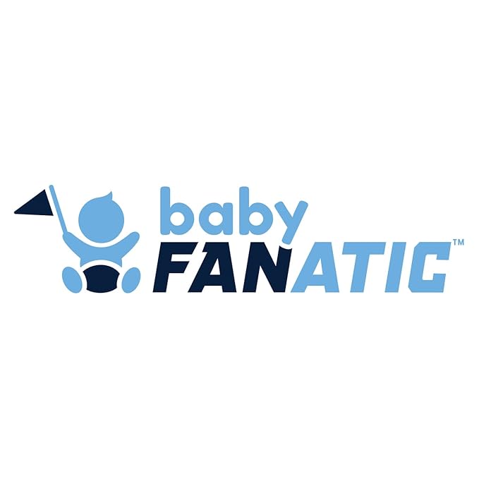 Baby Fanatic Pacifier 2-Pack - NCAA UNC Tar Heels - Officially Licensed League Gear