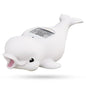 Doli Yearning Baby Bath Thermometer for Newborn & Infant - Floating Digital Water Temperature Monitor with Timer & LCD Display - Safe Bathing Essentials for New Moms