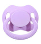 Landofgenie Adult Size Large Shield Pacifiers Bone Shaped Cutie Pacifier Purple