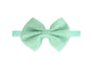 Baby Girl's Lovely Sequins Bowknot Headband Toddler Hairband for Photography Travel Party Festivals (Light Green, One Size)