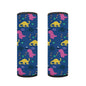 ENLACHIC Baby Car Seat Belt Cover, Cute Dinosaur Print Car Seat Shoulder Strap Pads, Infant Car Seat Cushion Safety Seatbelt Protector for Kids Boys Girls,Pink Yellow Dinosaurs