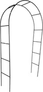 Metal Garden Arch 7.8ft High X 4.5ft Wide Garden Arbor for Various Climbing Plant Outdoor Garden Lawn Backyard Wedding Arch Party Decoration Archway