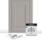 ALL-IN-ONE Paint, Durable cabinet and furniture paint. Built in primer and top coat, no sanding needed. Includes our 30 featured color card - Putty (light taupe), 8oz Sample