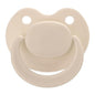 Adult Sized Pacifier Bigshield : Replacement Silicone Paci Big Teat for Anxiety Release - Orthodontic Binky Taken Apart and Re-Assembled Ivory