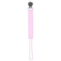 Three Little Tots All Silicone Modern, Short and Safety Tested Pacifier Clip (Pink, Classic)