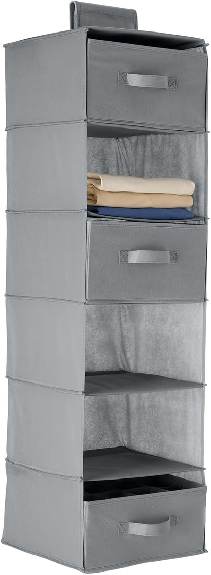 Amazon Basics 6-Tier Hanging Closet Organizer