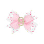 YanJie 1pcs 4'' Baby Hair Bow for 9 Years Old 9th Birthday Outfit Girl Birthday Decorations for Girl Glitter Infants Hair Clips Accessories with Bows