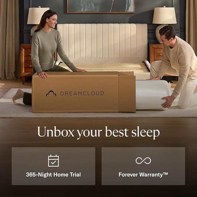 Classic 12" Twin Mattress - Luxury Hybrid Gel Memory Foam - 365 Night Trial - Fiberglass Free - Forever Warranty - Mattress in a Box - CertiPUR-US Certified