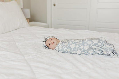 Copper Pearl Baby Bows: Stylish Headbands for Baby Girls, Premium Soft and Stretchy Baby Headbands, Perfect for Newborns, Trendy Designs - Lacie